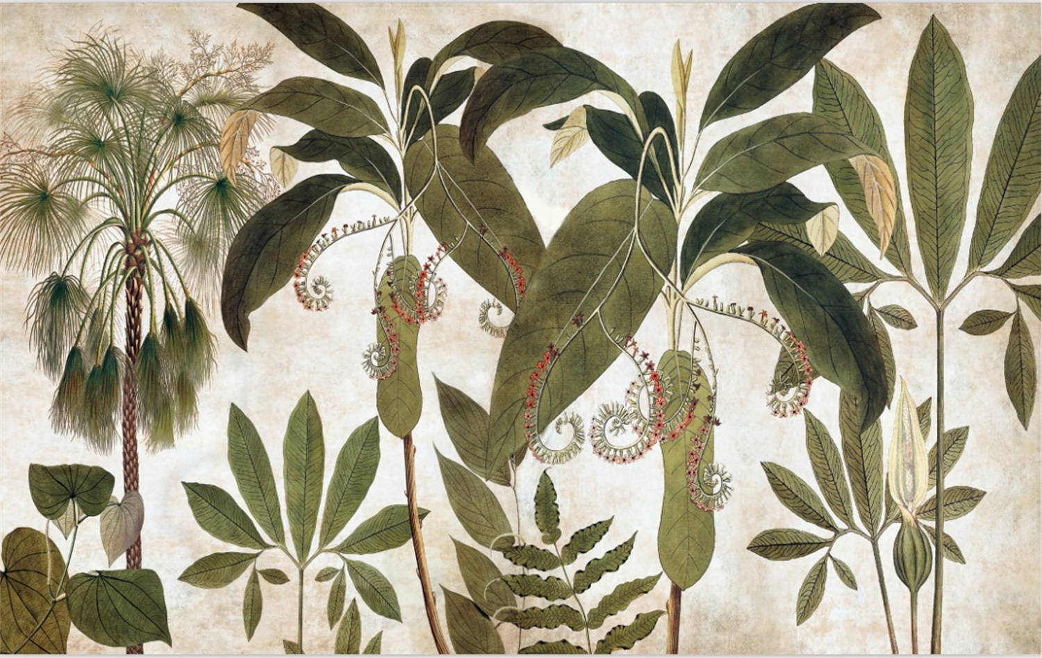 Yi Element Background Wall - Southeast Asian Style No. 5